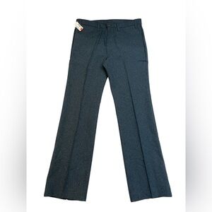 Vintage Levi’s 517 Bootcut Heather Blue Polyester Western Dress Pants Mens 38W